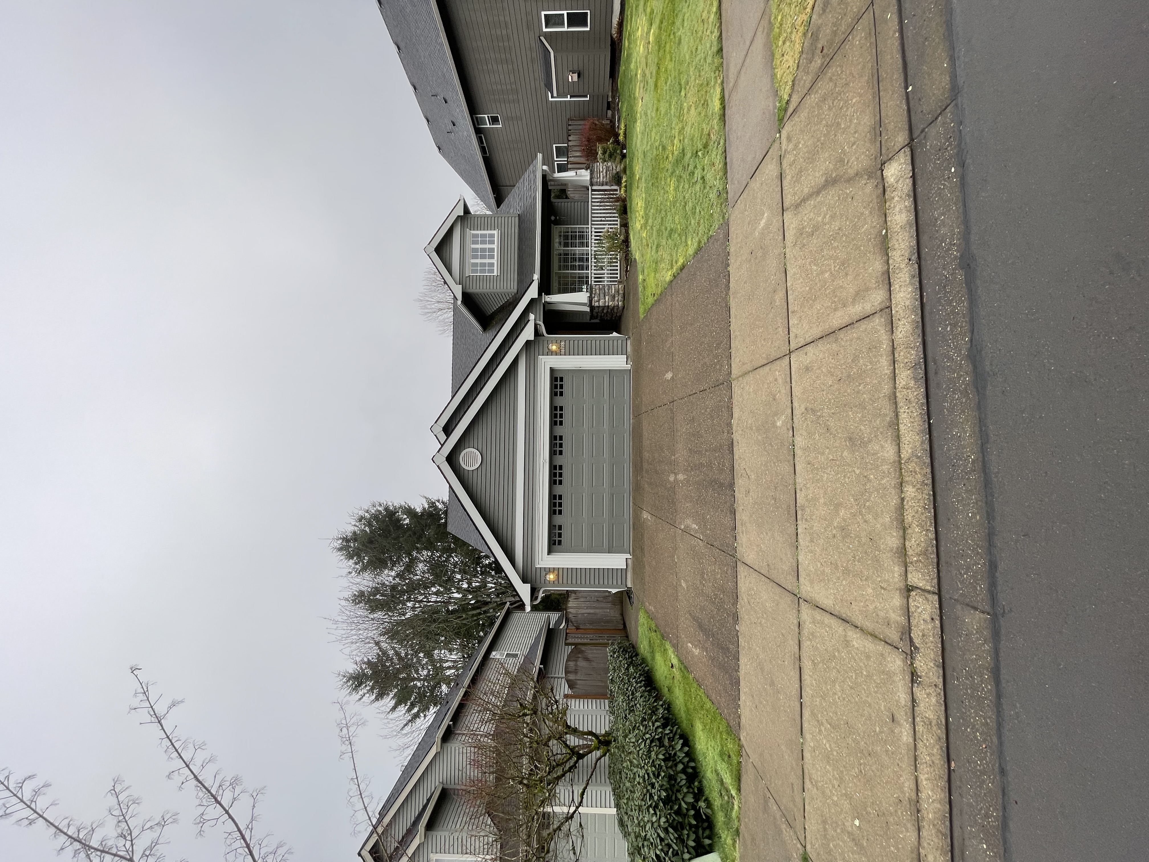 Before Driveway and Sidewalk